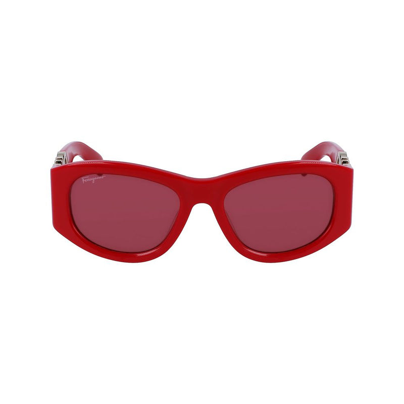 Red Acetate Sunglasses