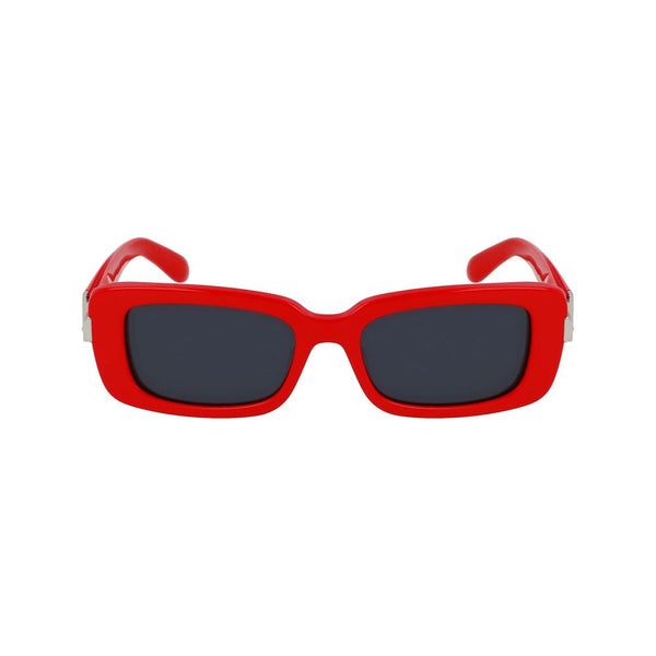 Red Acetate Sunglasses