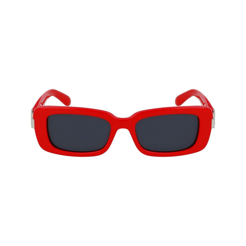 Red Acetate Sunglasses