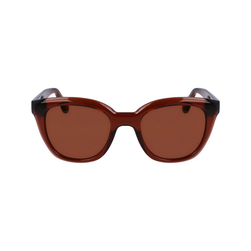 Brown Injected Sunglasses