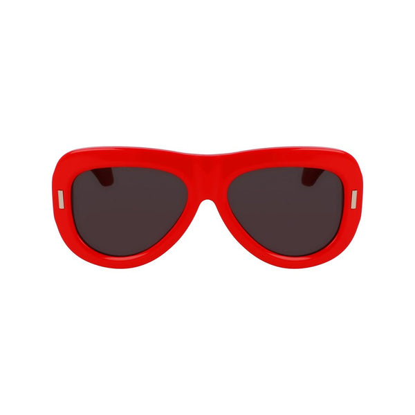 Red Acetate Sunglasses
