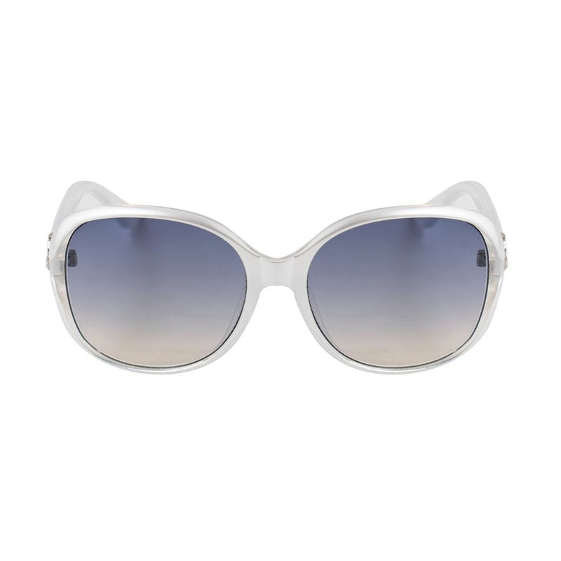 White Injected Sunglasses