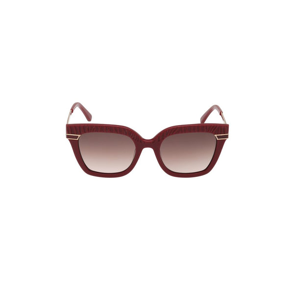 Red Metal Sunglasses