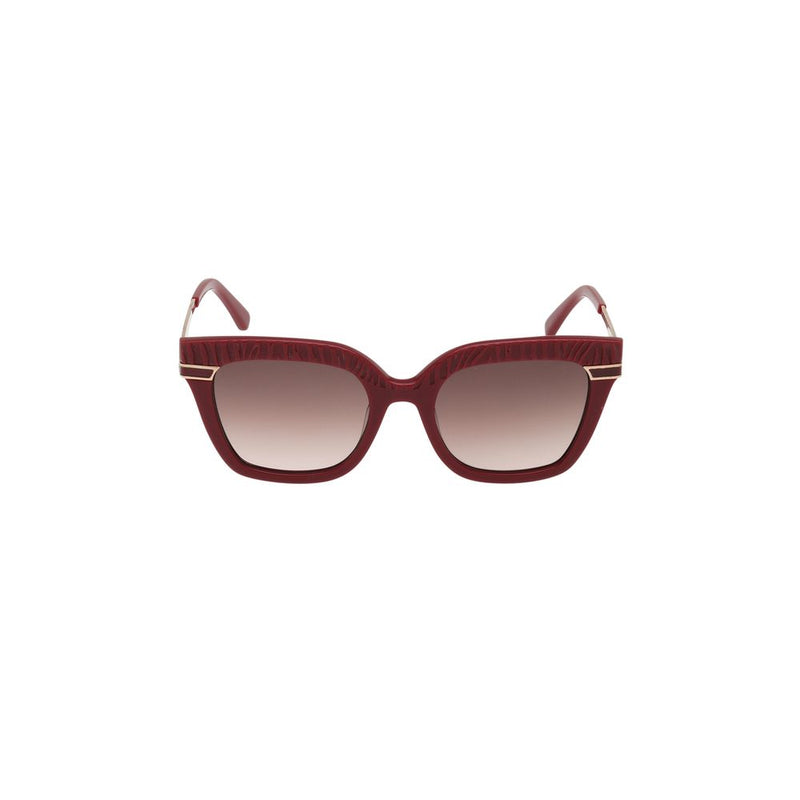 Red Metal Sunglasses