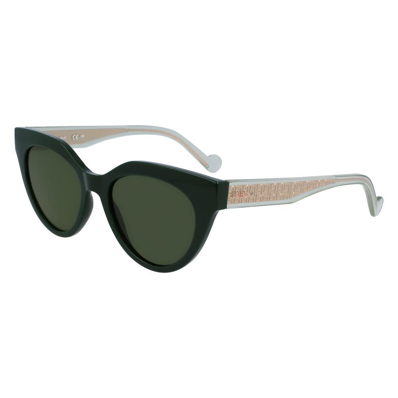 Green Injected Sunglasses