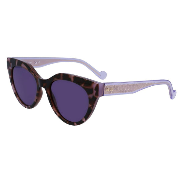 Purple Injected Sunglasses