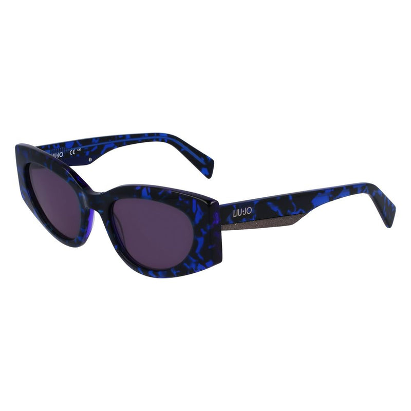 Blue Acetate Sunglasses
