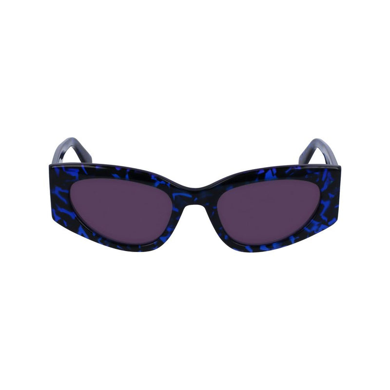 Blue Acetate Sunglasses