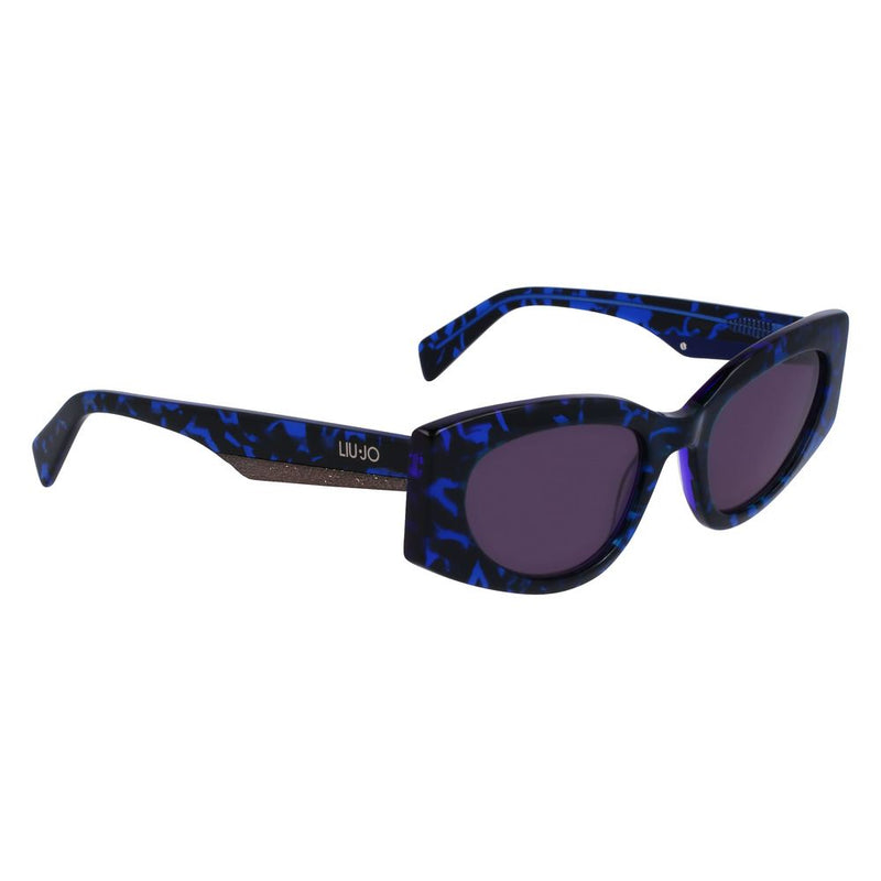Blue Acetate Sunglasses