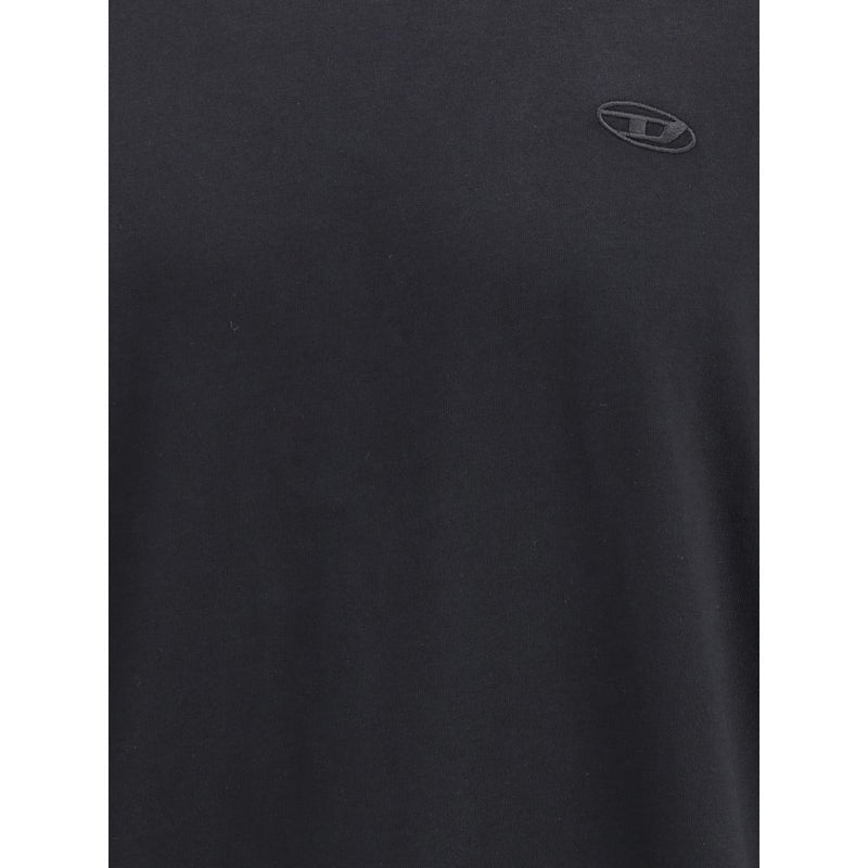 Black Cotton T-Shirt
