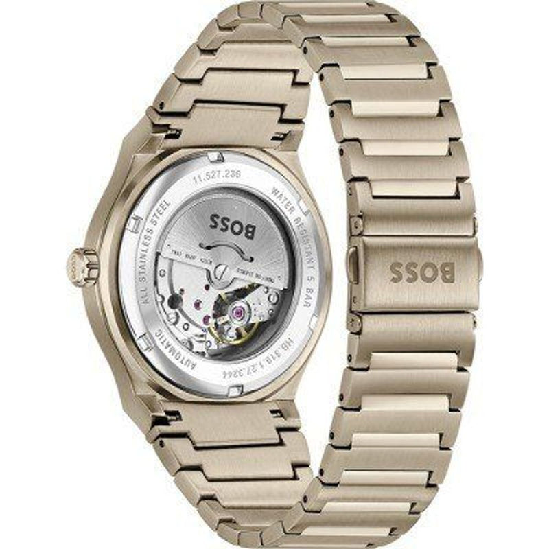 Gold Stainless Steel Dress Watch