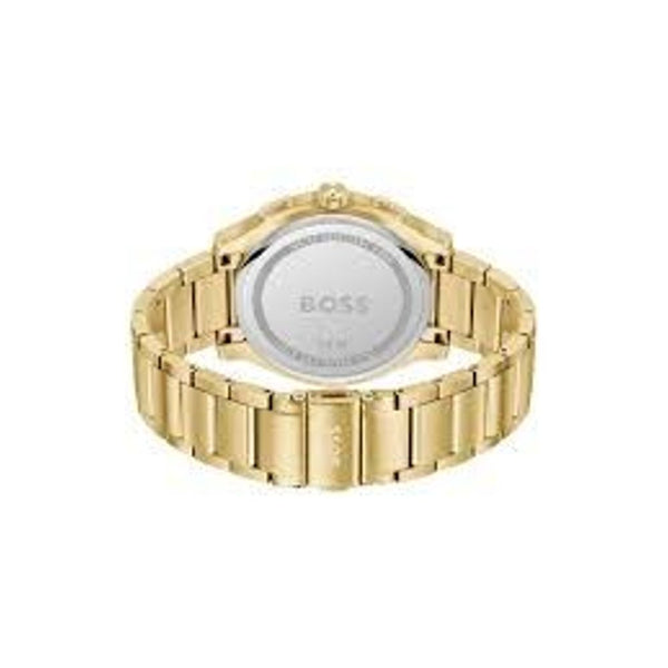 Gold Stainless Steel Dress Watch
