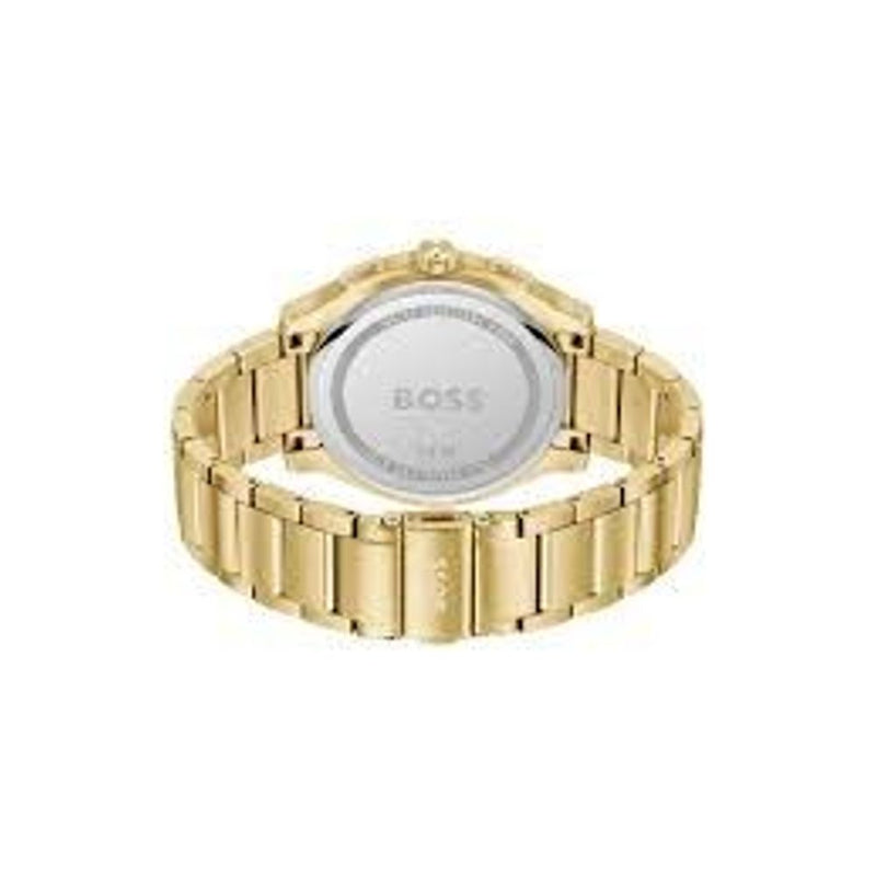 Gold Stainless Steel Dress Watch