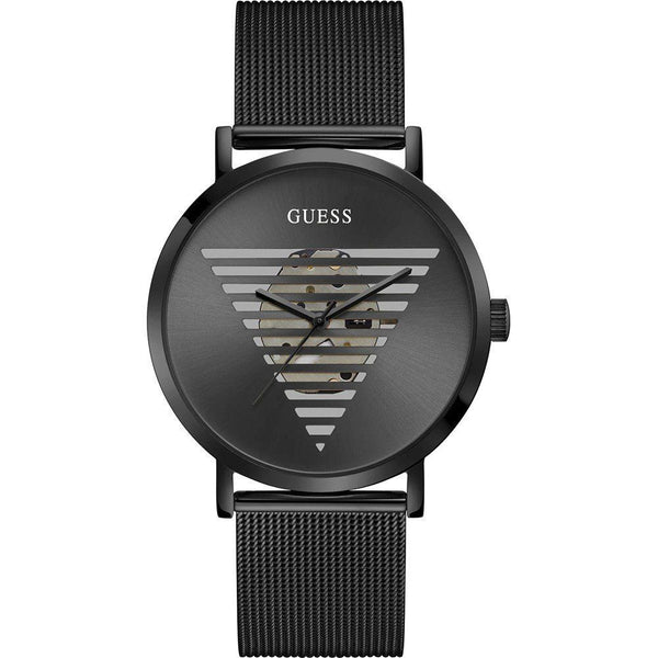 Black Stainless Steel Dress Watch