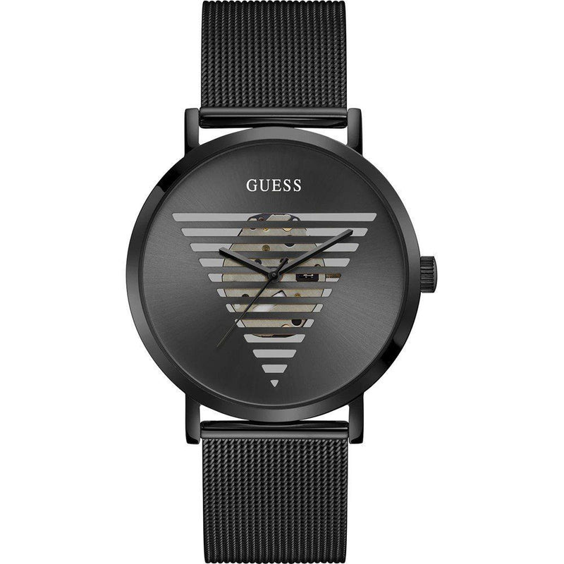 Black Stainless Steel Dress Watch