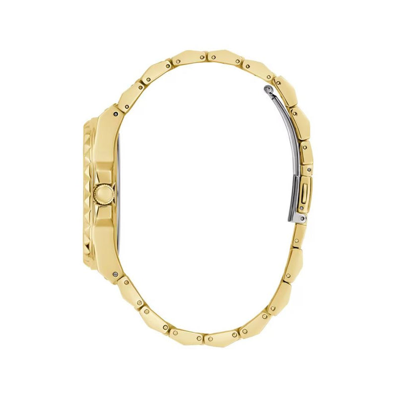Gold Stainless Steel Dress Watch