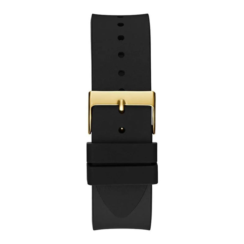 Black Synthetic Dress Watch