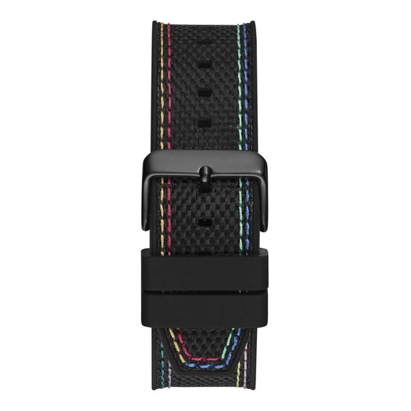 Black Synthetic Dress Watch