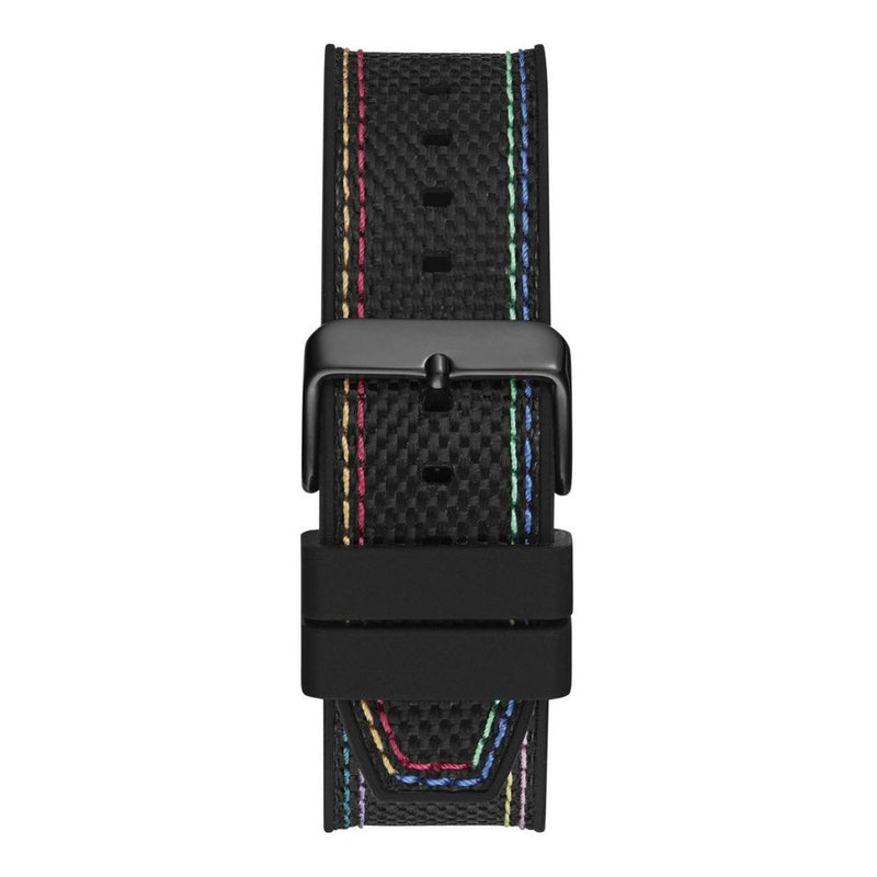 Black Synthetic Dress Watch