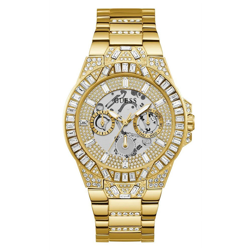 Gold Stainless Steel Dress Watch