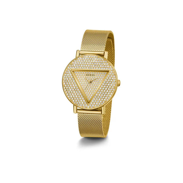 Gold Stainless Steel Dress Watch